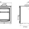aspect 5 compact stove dimensions