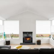 heta stove in room installed