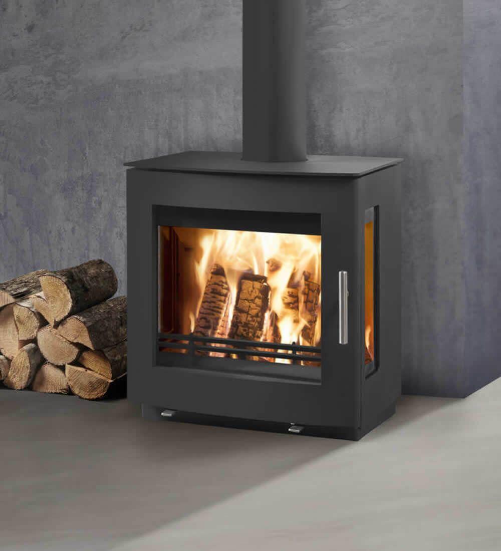 WESTFIRE UNIQ 23 SIDE GLASS | Kent Stoves